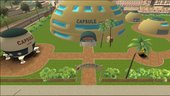 Dragon Ball Capsule Corp Map